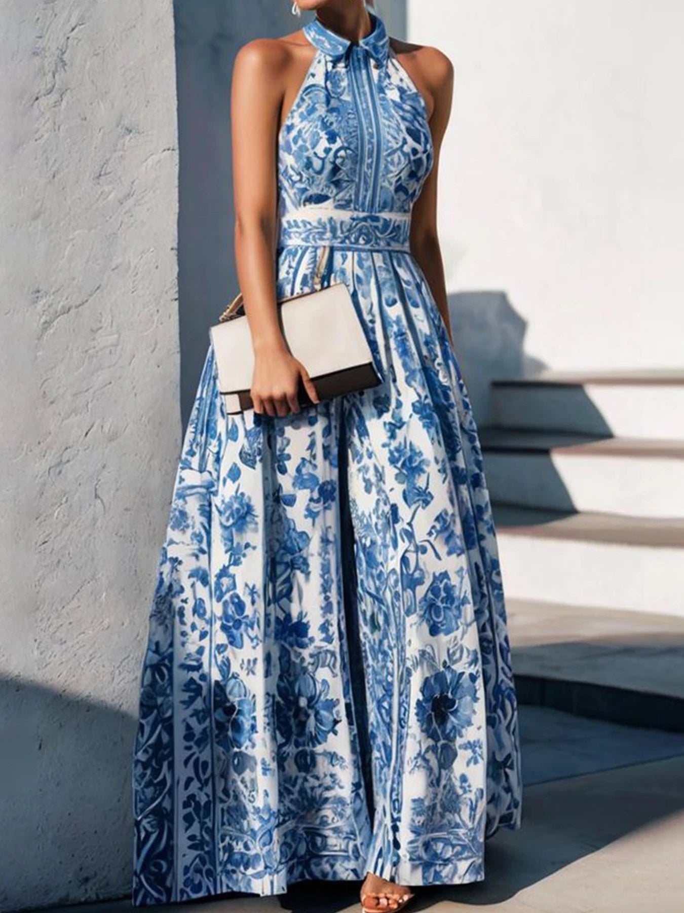 Floral A Line Dress